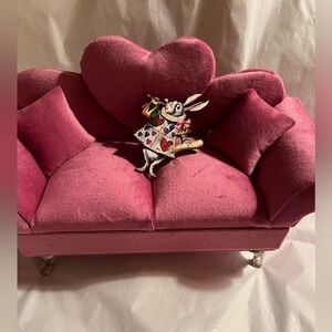 NWOT White Rabbit pin